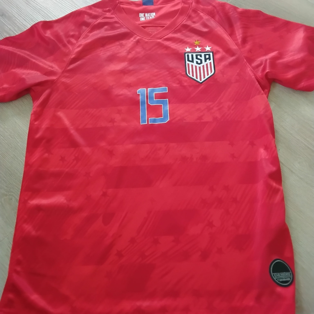 USWNT Megan Rapinoe #15 2022 Away Stadium Jersey